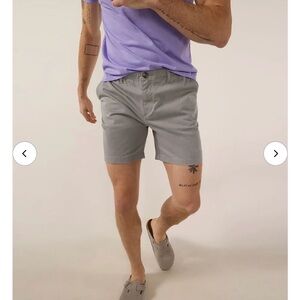 Chubbies Light Gray Men's Shorts